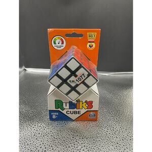 Rubik’s Cube The Original 3x3 Brain Teaser Puzzle Manual Fidget Improved Toy NIP